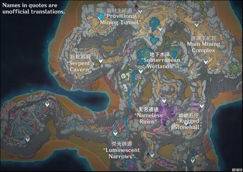 原神最新爆料新地图,原神神秘新地图首曝，揭开奇幻冒险的序幕